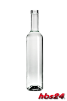 Bordolese Flasche 0,5 Liter Klar - hbs24
