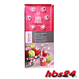 Zweikammer Spritzbeutel Set 15 tlg - hbs24