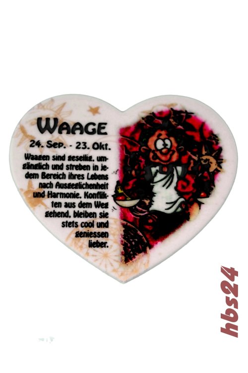 hbs24 - Tortenaufleger Sternzeichen Waage